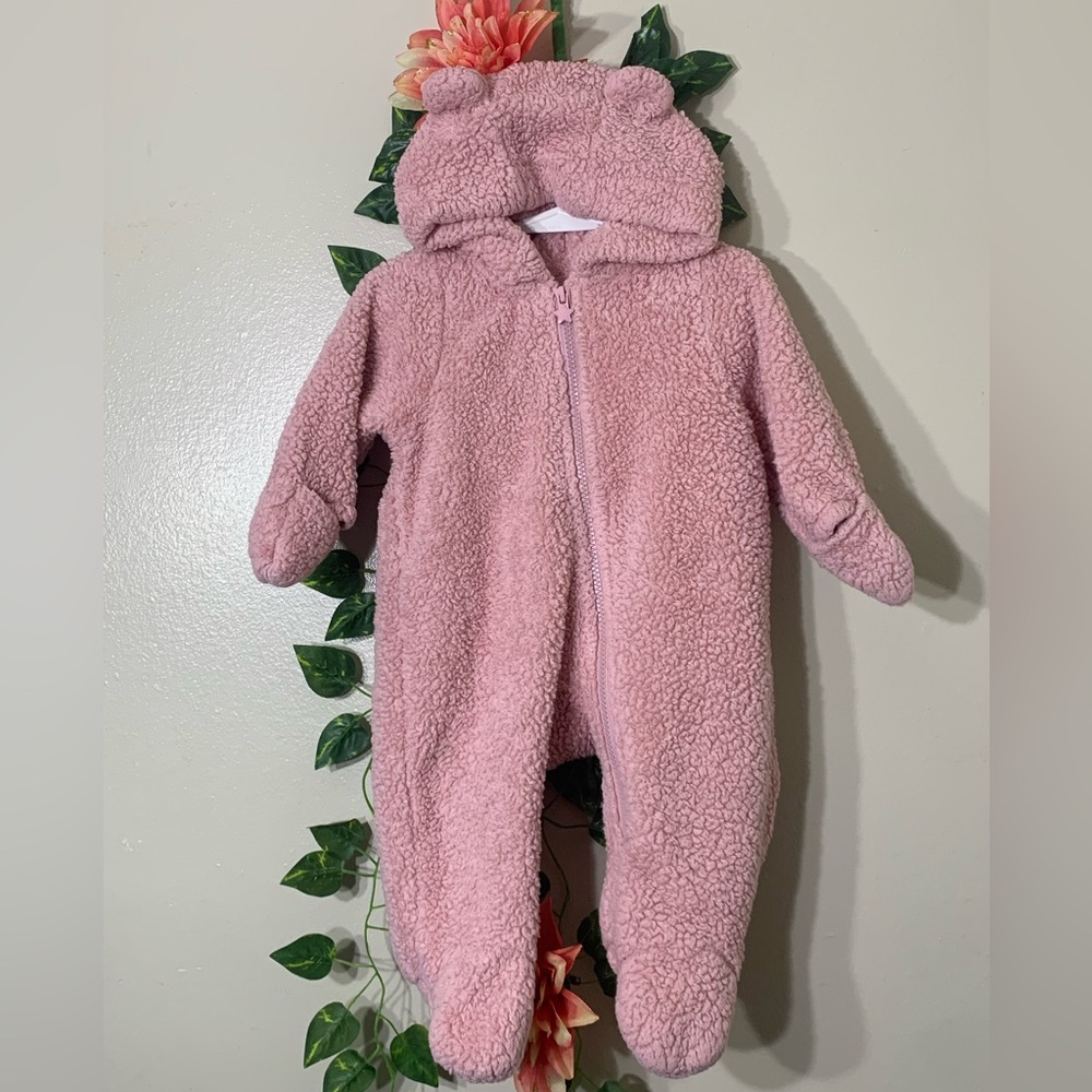 London Fog teddy bear bodysuit jacket